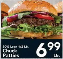 Eurofresh Market 80% Lean 1/2 Lb. Chuck Patties offer