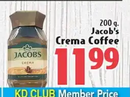 Eurofresh Market Jacob's Crema Coffee offer