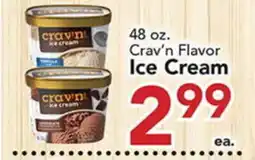 Eurofresh Market 48 oz. Crav'n Flavor Ice Cream offer