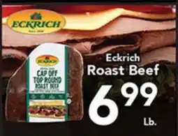 Eurofresh Market Eckrich Roast Beef offer