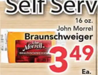 Eurofresh Market John Morrel Braunschweiger offer