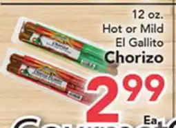 Eurofresh Market El Gallito Chorizo offer