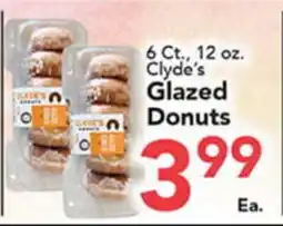 Eurofresh Market 6 Ct., 12 oz. Clyde's Glazed Donuts offer