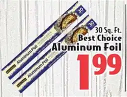 Eurofresh Market Best Choice Aluminum Foil offer