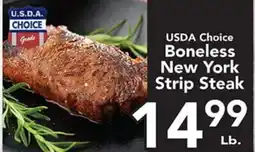 Eurofresh Market USDA Choice Boneless New York Strip Steak offer
