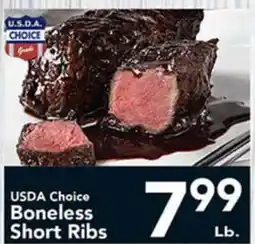 Eurofresh Market USDA Choice Boneless Short Ribs offer