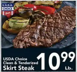 Eurofresh Market USDA Choice Clean & Tenderized Skirt Steak offer
