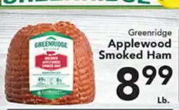 Eurofresh Market Greenridge Applewood Smoked Ham offer