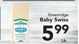 Eurofresh Market Greenridge Baby Swiss offer