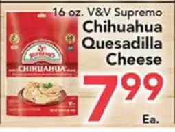 Eurofresh Market 16 oz. V&V Supremo Chihuahua Quesadilla Cheese offer