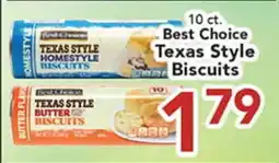 Eurofresh Market Best Choice Texas Style Biscuits offer