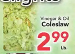 Eurofresh Market Vinegar & Oil Coleslaw offer