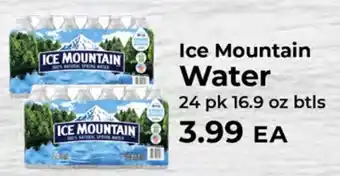 Sunset Foods Ice Mountain Water offer