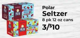 Sunset Foods Polar Seltzer offer