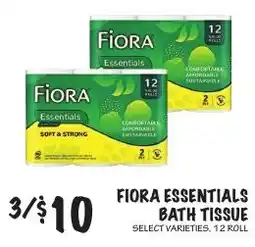 Foodarama Fiора essentials bath tissue offer