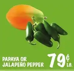 Foodarama Papaya or Jalapeno Pepper offer
