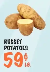 Foodarama russet potatoes offer