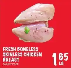 Foodarama Fresh boneless skinless chicken breast family pack offer