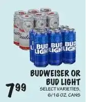 Foodarama Budweiser or Bud Light offer