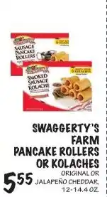 Foodarama Swaggerty's Farm Pancake Rollers or Kolaches offer
