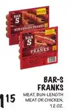 Foodarama Bar-s franks offer