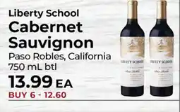 Sunset Foods Liberty School Cabernet Sauvignon offer