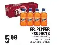 Foodarama Dr Pepper Products offer