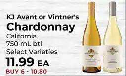 Sunset Foods Kj Avant or Vintner's Chardonnay offer