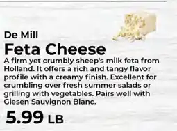 Sunset Foods De Mill Feta Cheese offer