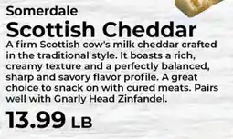 Sunset Foods Somerdale scottish cheddar offer