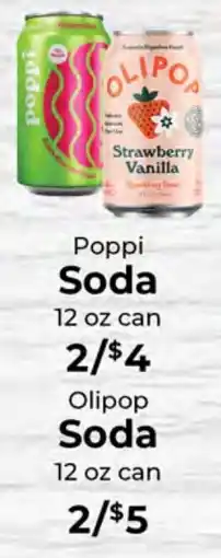 Sunset Foods Poppi Soda offer