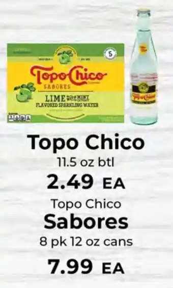 Sunset Foods Topo Chico Sabores offer