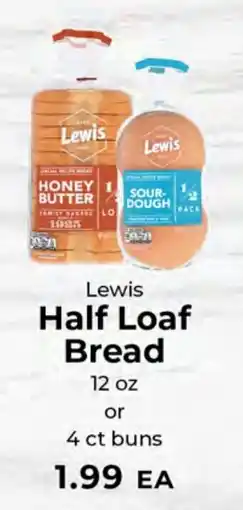 Sunset Foods Lewis Half Loaf Bread offer