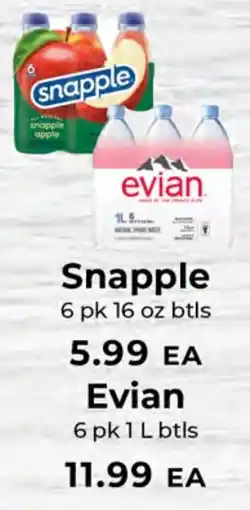 Sunset Foods Snapple offer