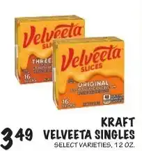 Foodarama Kraft velveeta singles offer