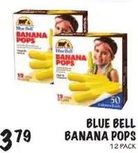 Foodarama Blue Bell Banana Pops offer