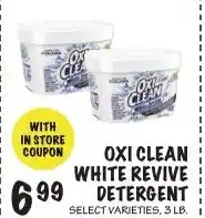 Foodarama Oxi Clean White Revive Detergent offer