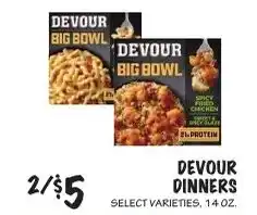 Foodarama Devour dinners offer
