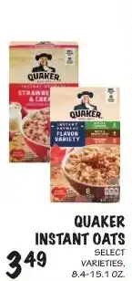Foodarama Quaker instant oats offer