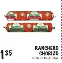 Foodarama Ranchero chorizo offer