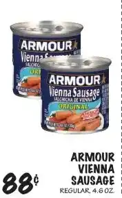 Foodarama Armour vienna sausage offer