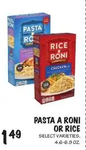 Foodarama Pasta a roni or rice offer