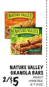 Foodarama Nature Valley granola bars offer