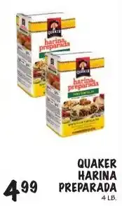 Foodarama Quaker harina preparada offer