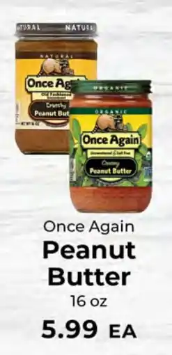 Sunset Foods Once Again Peanut Butter offer