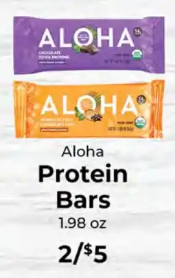 Sunset Foods Aloha Protein Bars offer