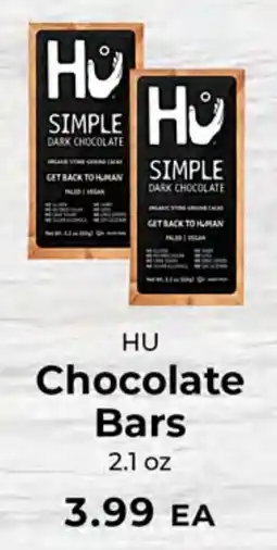 Sunset Foods Hu chocolate bars offer