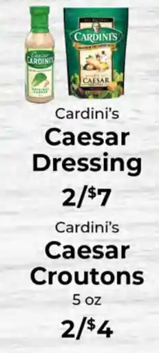 Sunset Foods Cardini's Caesar Dressing offer