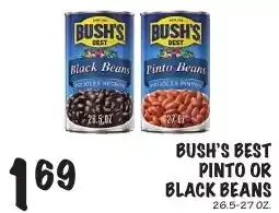 Foodarama Bush's Best pinto or black beans offer