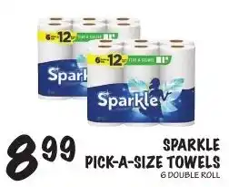 Foodarama Sparkle pick-a-size towels offer